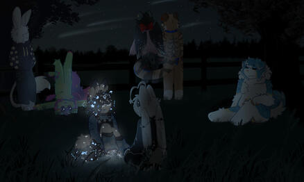 OCs belong to Gh0stButter, WishUponAPaw, StellarCoast, TehStarKat & Chiddlie on TH || Worth: $130.00-USD (Full-body version + 6 additional characters)